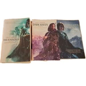 Lot (3) GAIL Z. MARTIN Books CHRONICLES OF THE  NECROMANCER SERIES NEAR COMPLETE